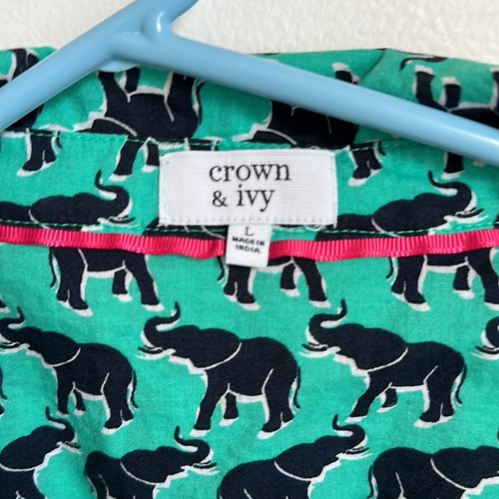 Preppy elephant print - Picture 2 of 3